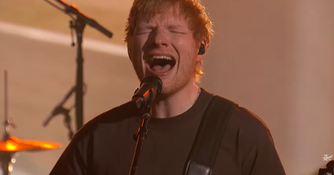 Ed Sheeran joue aux côtés de John Mayer et Dave Grohl en live chez Jimmy Kimmel