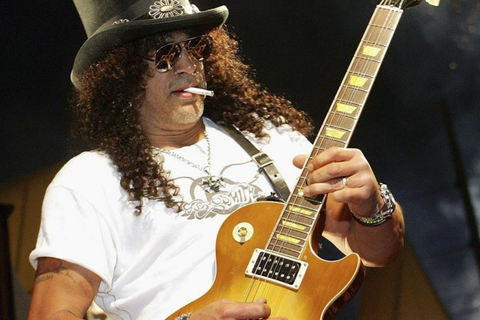 Slash en zijn Gibson Les Paul: het icoon van hardrock uit de jaren 80-90