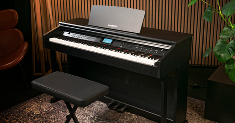 Woodbrass DP3: de nieuwe digitale piano met meubel en 88 toetsen