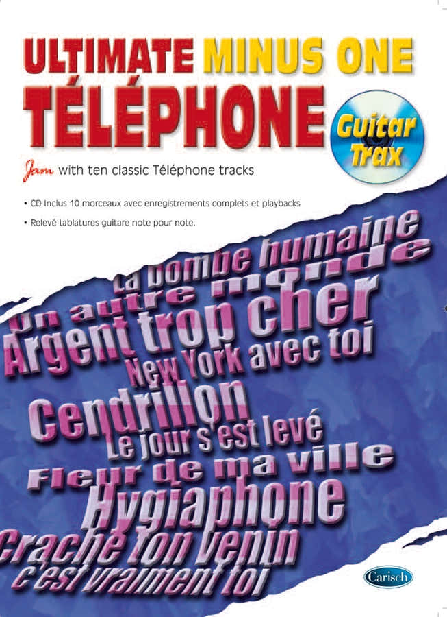 Telephone - Ultimate Minus One - Gitaarpartijen + CD