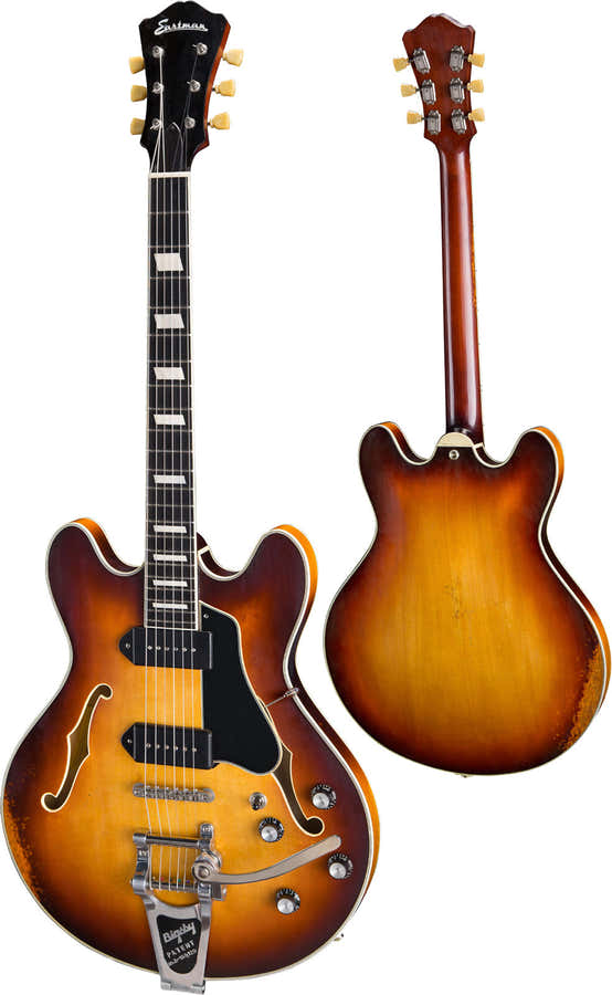 T64/V-Gb Goldburst avec Bigsby