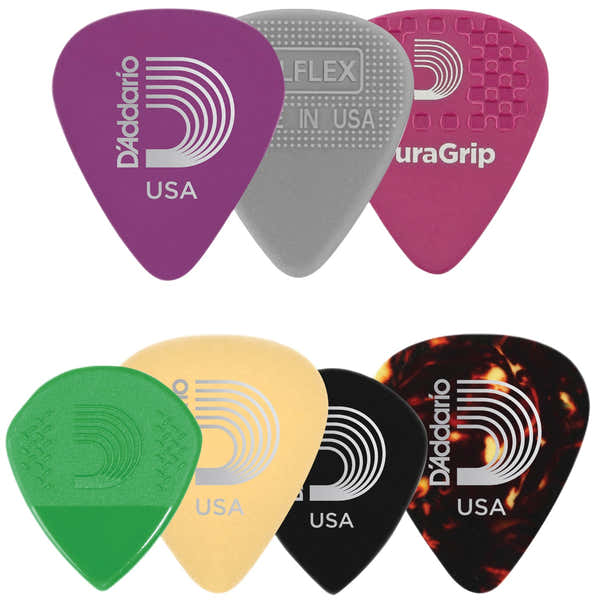 D'ADDARIO 1XVP6-5 Pack de 7 Médiators Heavy