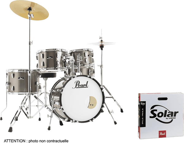 ROADSHOW JAZZ 18 BRONZE METALLIC + SOLAR CYMBALS