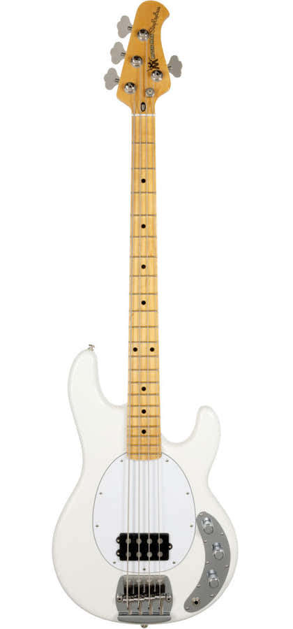 Retro '70S Stingray Bass - White - Erable