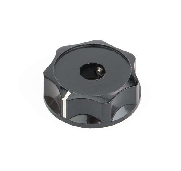 Deluxe Jazz Bass Lower Concentric Knob Black
