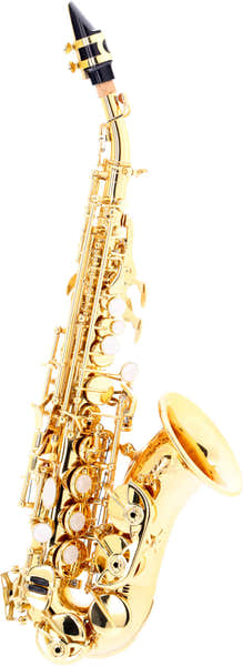 Woodbrass WSSC300 - Gebogen Sopraan Bb Gevernist