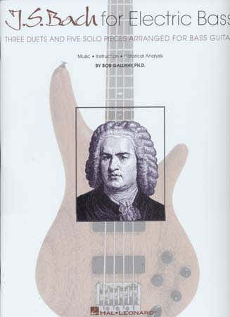 Hal Leonard Bach For Electric - Bass Tab