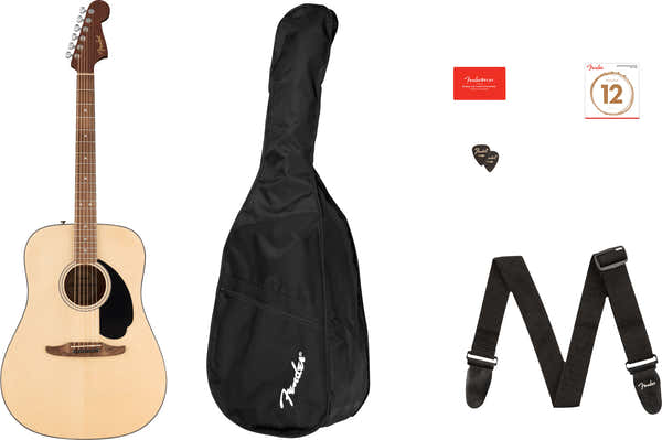 Fender California Standard Redondo Pakket Sparren bovenblad BPG Naturel