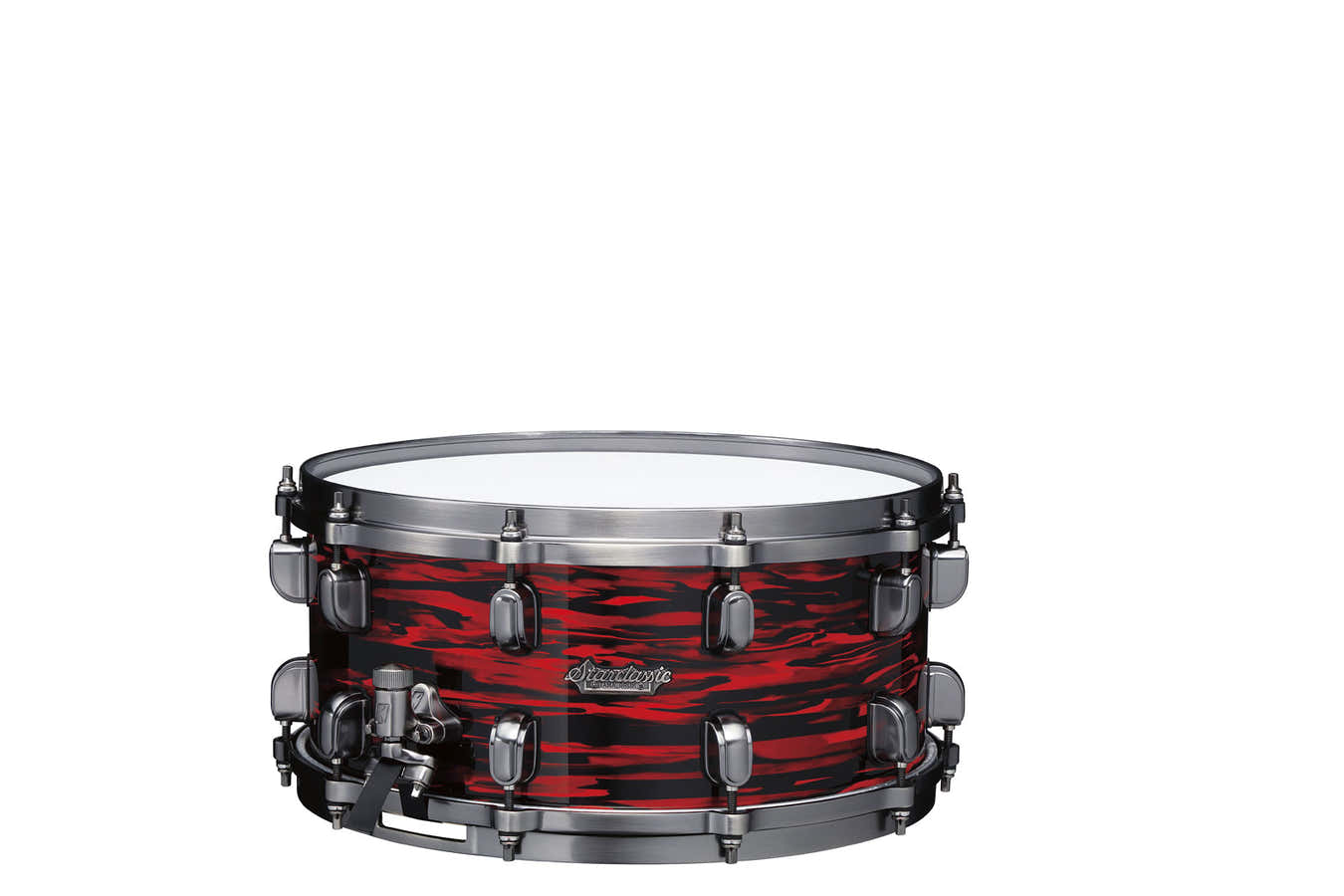 Starclassic Maple 14X6.5 Smoked Black Nickel / Red Oyster