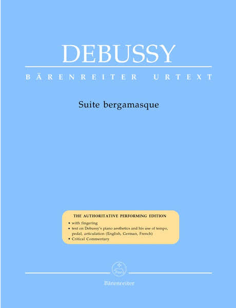 DEBUSSY CLAUDE - SUITE BERGAMASQUE - PIANO