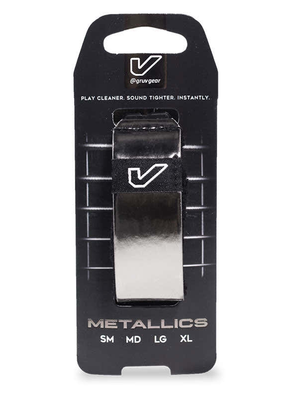 FretWraps Metallics Titanium - Klein