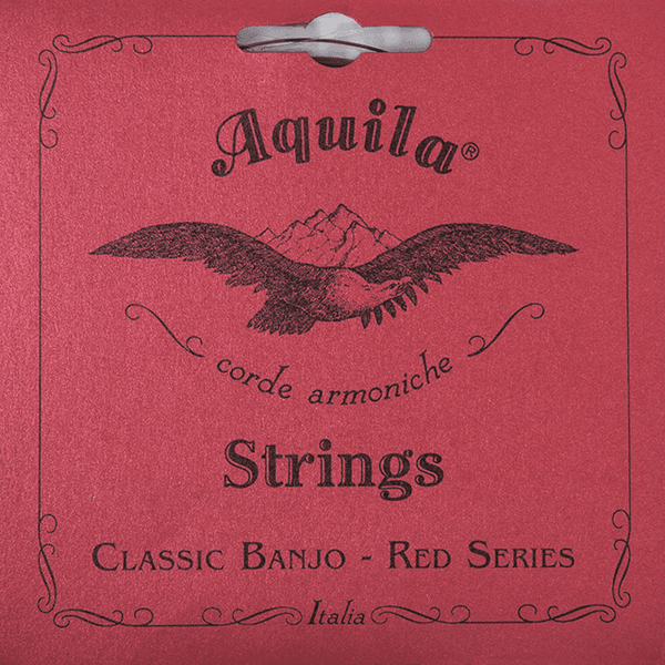 Aquila 12B Red Jeu Banjo 5 Cordes DCGCG Tirant Medium