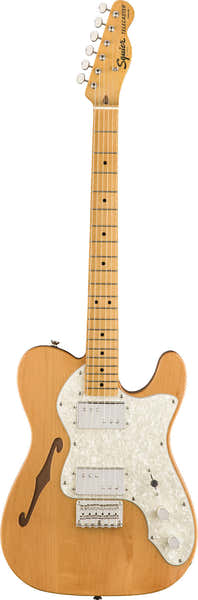 Squier Telecaster 70S Thinline Classic Vibe Mn Naturel