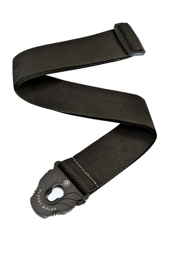 Planet Lock Guitar Strap Polypropylene Black