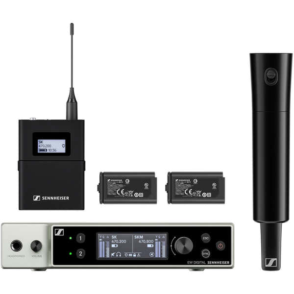 Sennheiser Ew-Dx Sk/Skm-S Basisset (S1-10 : 606,2-693.8 Mhz)