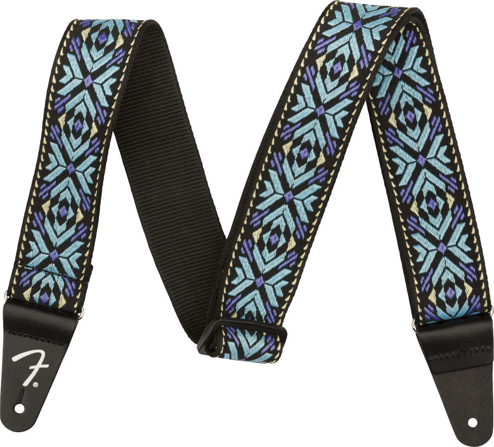Geweven Riem van Pasadena Blauwe Sneeuwvlok 2"
