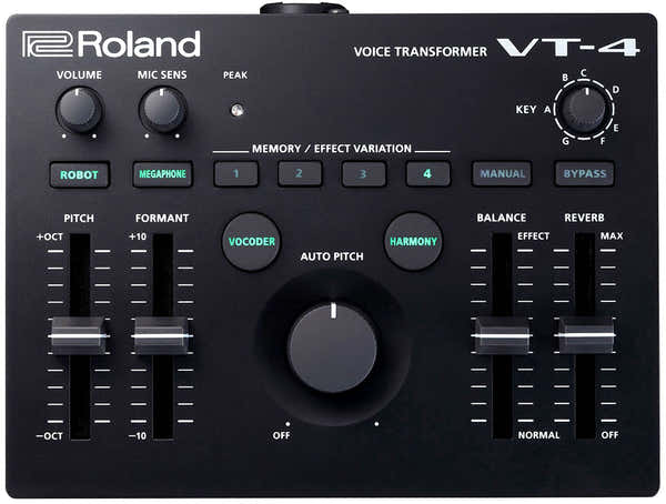 Roland VT-4 Stemtransformator