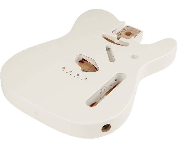 CLASSIC 60'S TELECASTER SS ALDER BODY VINTAGE BRIDGE MOUNT, OLYMPIC WHITE