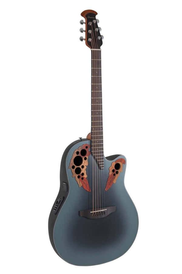 Elektro-Akoestische Gitaar Celebrity Elite Mid Cutaway Reverse Blue Burst