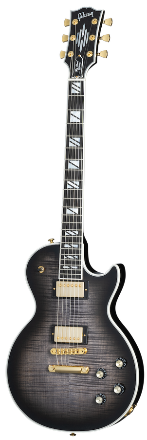 Les Paul Supreme Transparant Ebbenhout Burst Modern