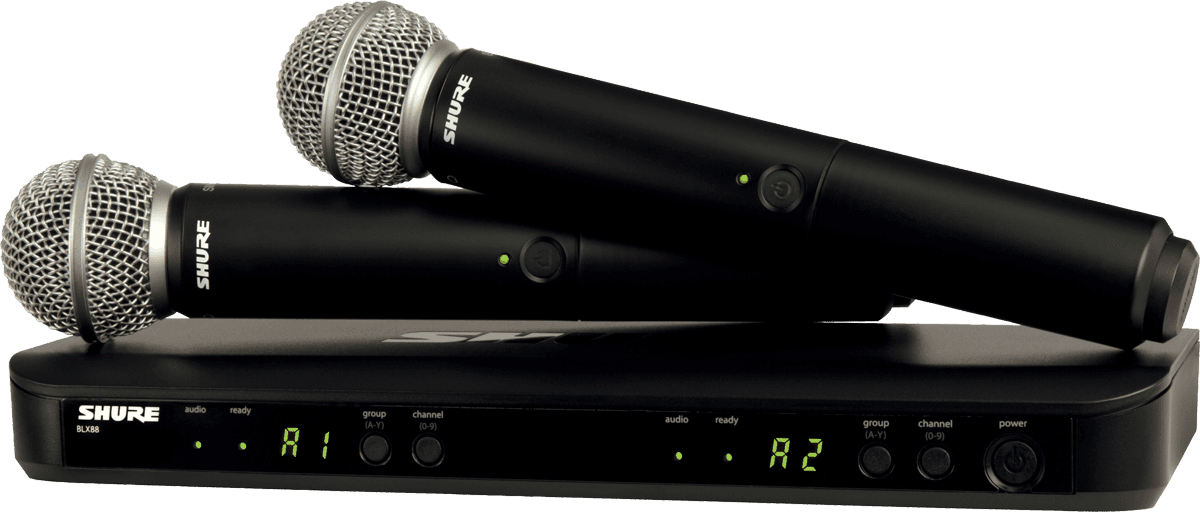 BLX Rcepteur Double & Micro SM58 - H8e
