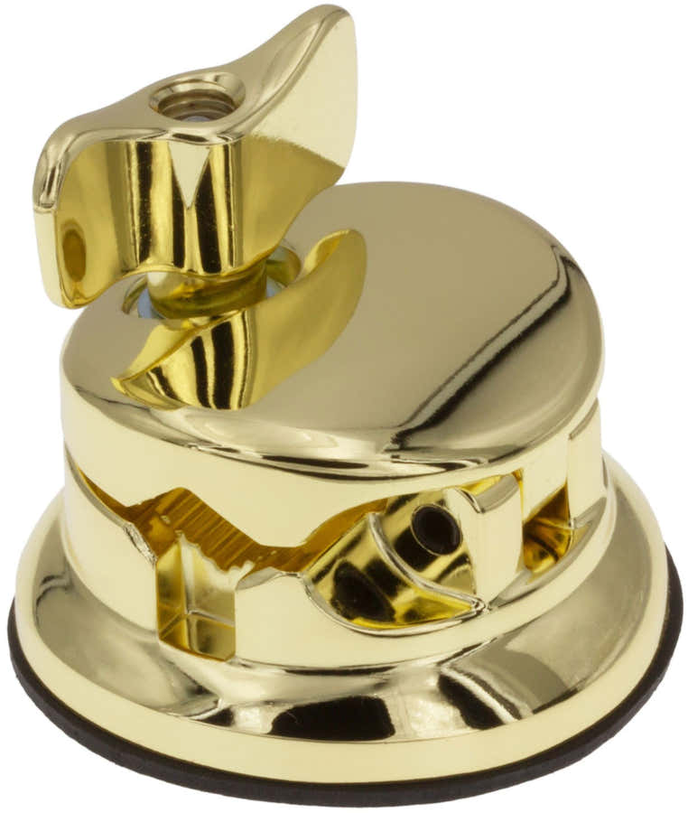 TB5BR - Coquille Ronde Deluxe Support Tom / Tom Basse Doré 50mm (x1)