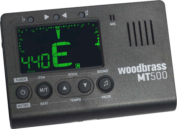 Woodbrass MT500 Chromatisch Stemapparaat Digitale Metronoom