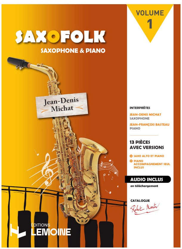 Michat J.D. - Saxofolk (+ Pianobegeleiding)