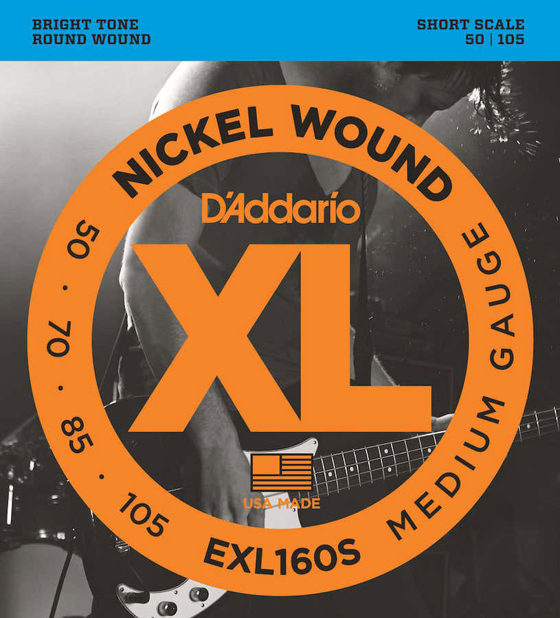 EXL160S Nickel Wound Short Scale Medium 50-105