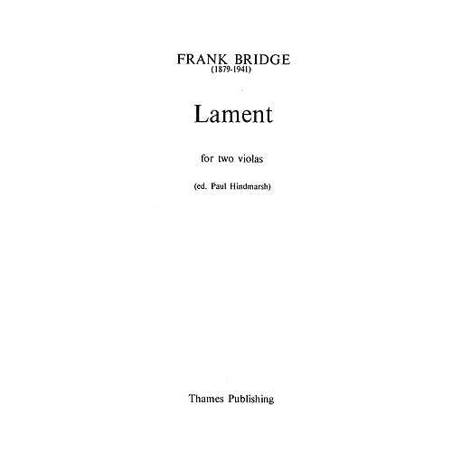 BRIDGE F. - LAMENT - 2 VIOLAS