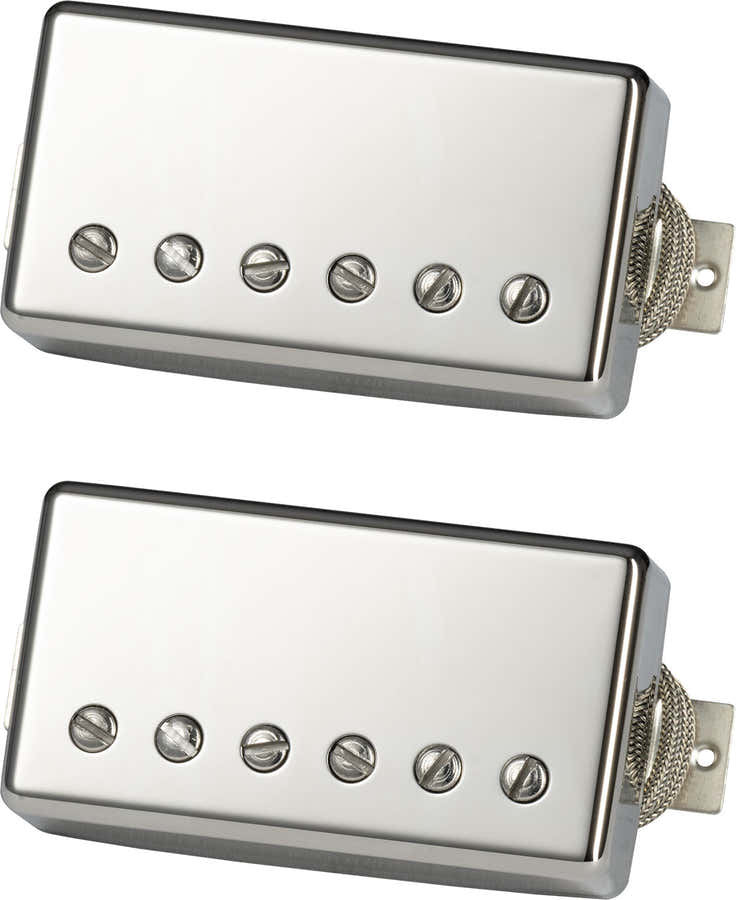 Kirk Hammett Greenybucker Set Nickel Cover