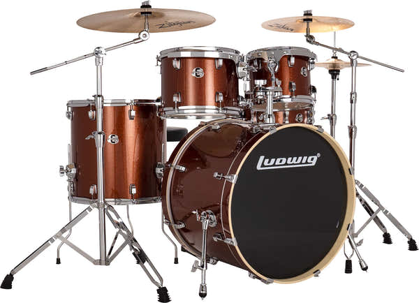Ludwig Drums Stage 22" Evolution Copper