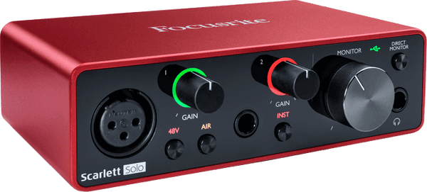 Focusrite Scarlett Solo 3e generatie