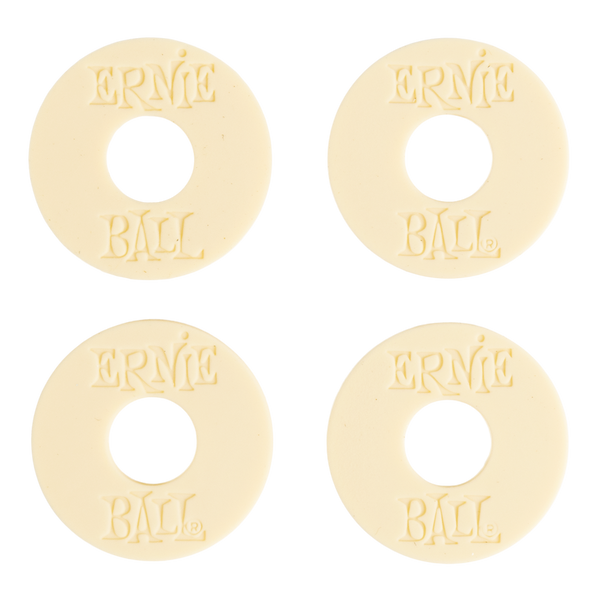 Ernie Ball Strap Blocks Crème Pack de 4