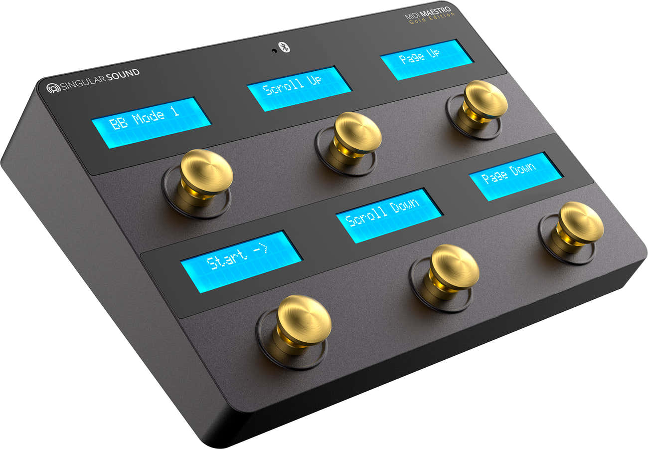 Pedalier de Controle Midi Maestro Gold
