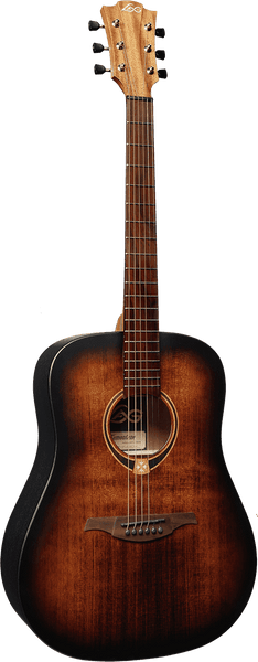 Lâg Tramontane T70D-B&B Dreadnought Zwart & Bruin