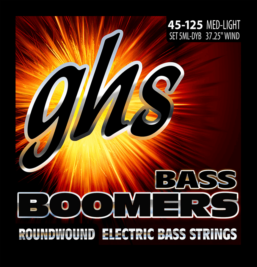 5MLDYB Bass Boomers Medium Light 5C 45-125