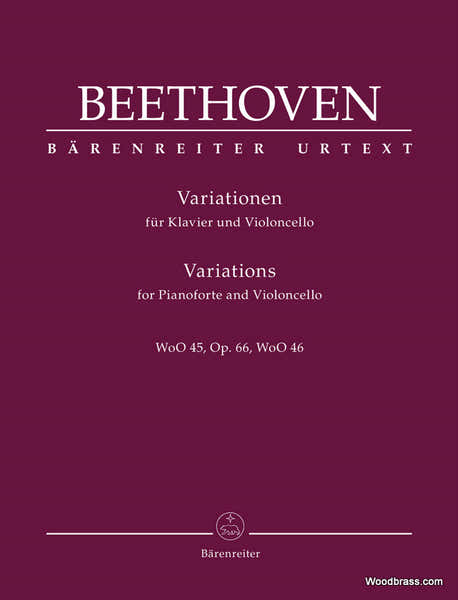 Beethoven - Variations Woo 45 Op.66 Woo 46 - Violoncelle & Piano