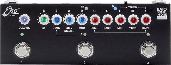 Baio Basse Electrique Multieffet Sur Batterie