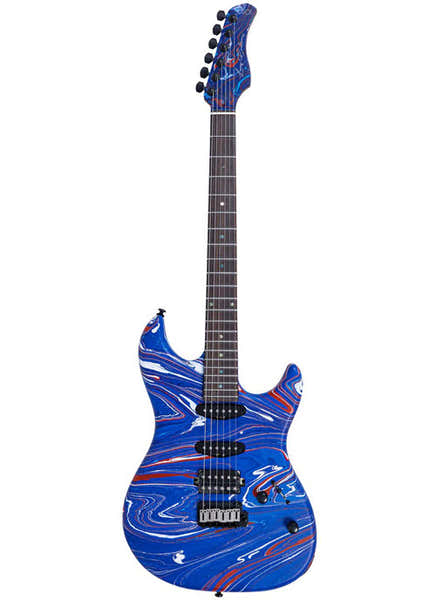 Sire Larry Carlton S7 SW RN Blauw wervelpatroon