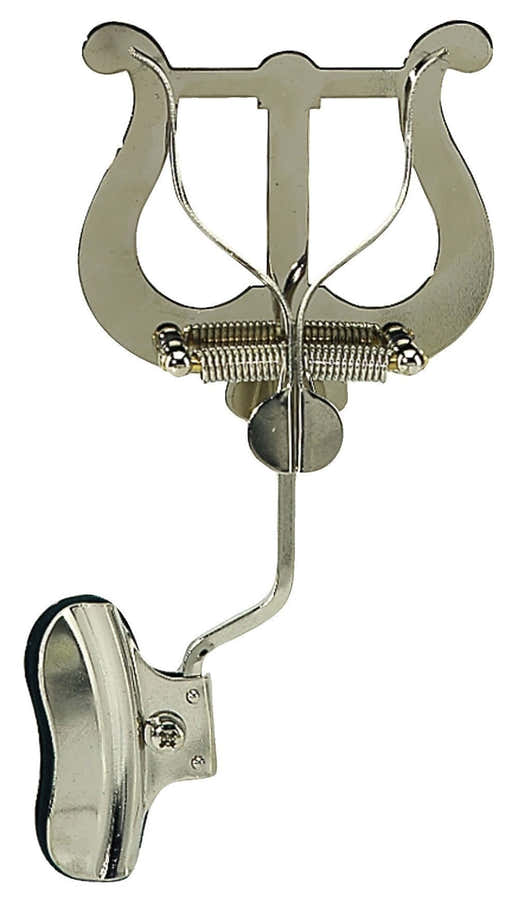 Trombonelyra met klem Gewa gelakt