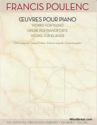 Salabert Poulenc F. - Oeuvres Pour Piano