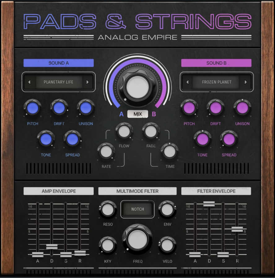 Analog Empire: Pads en strijkers