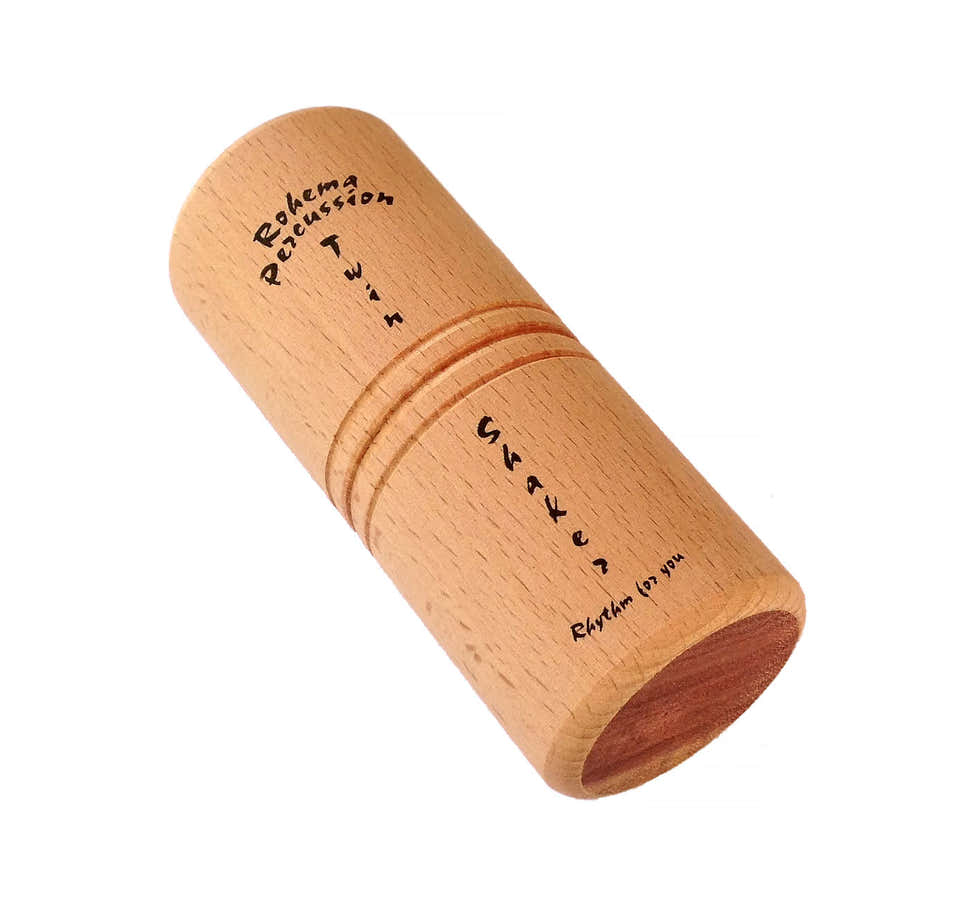 Twin Shaker Medium Hêtre/bubinga