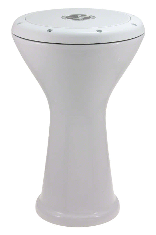 EA-p-wh - Darbouka Egypte Alu - Blanche