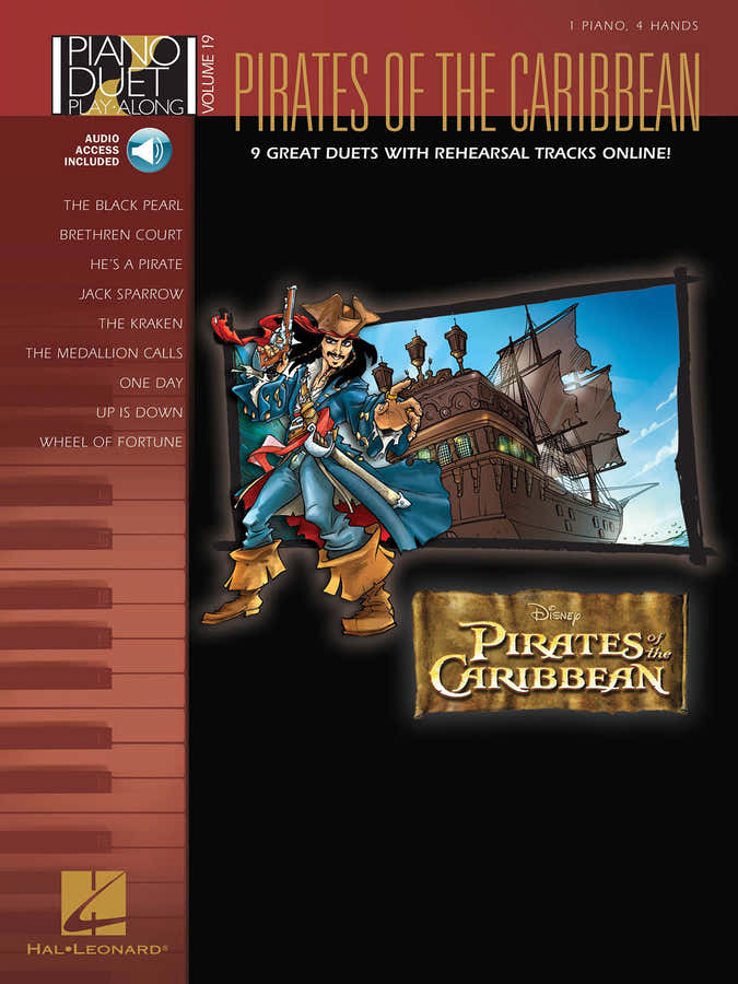 KLOSE CAROL - PIANO DUET PLAY ALONG VOL.19 - PIRATES OF THE CARIBBEAN + onlineaudio