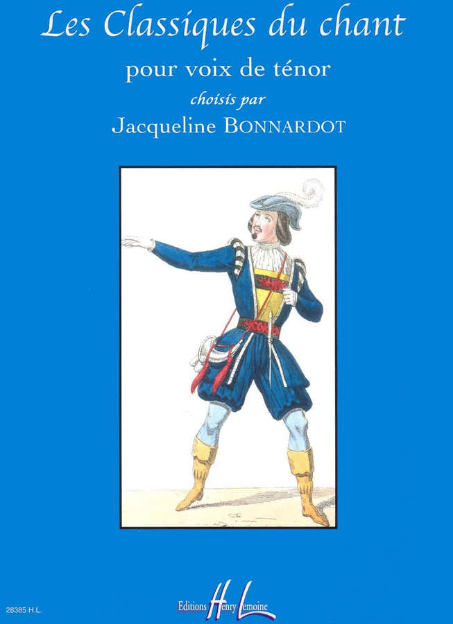 Bonnardot Jacqueline - De klassiekers van de zang - Tenor, Piano