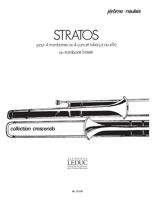 Naulais Jerome - Stratos - 4 Trombone of 4 Hoorns en Tuba (C of Bes) of Bastrombone