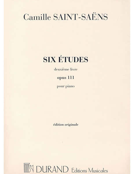 Saint Saens C. - Six Etudes Opus 111 - Piano