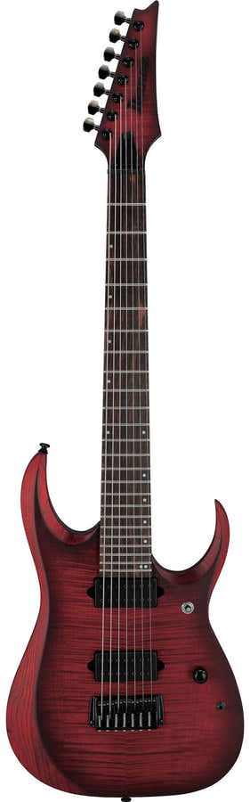 RGD721FAWUF Stained Wine Red Burst Flat